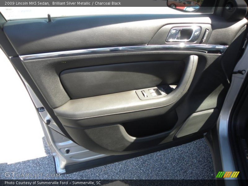 Brilliant Silver Metallic / Charcoal Black 2009 Lincoln MKS Sedan