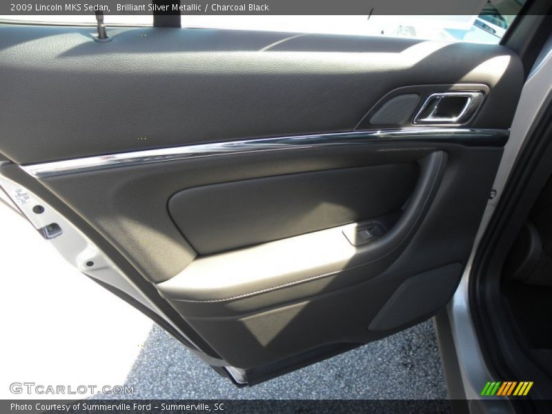 Brilliant Silver Metallic / Charcoal Black 2009 Lincoln MKS Sedan
