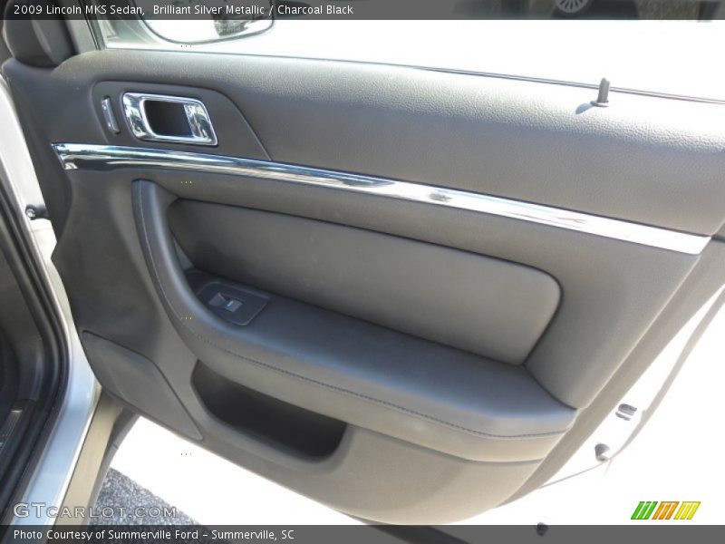 Brilliant Silver Metallic / Charcoal Black 2009 Lincoln MKS Sedan