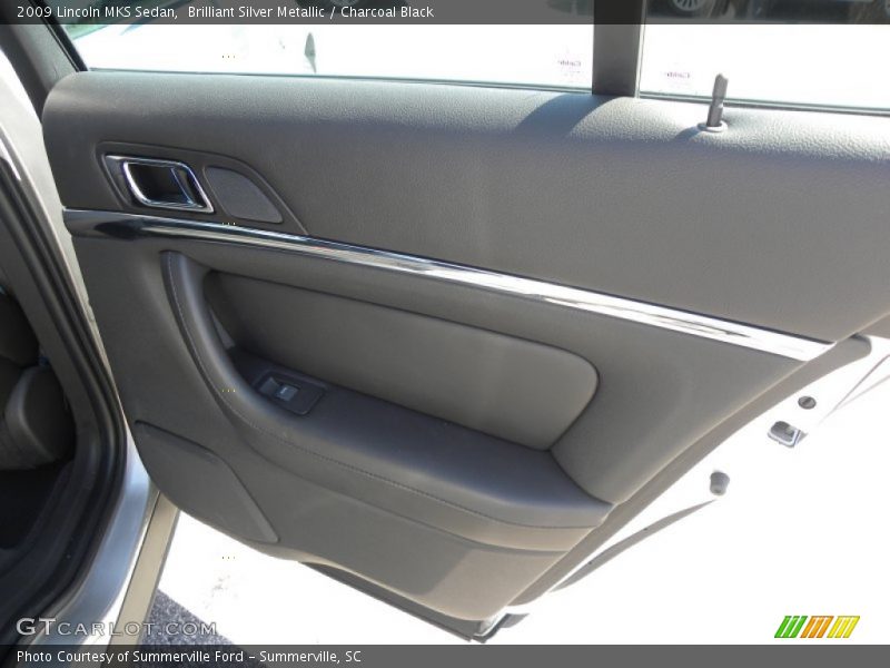 Brilliant Silver Metallic / Charcoal Black 2009 Lincoln MKS Sedan