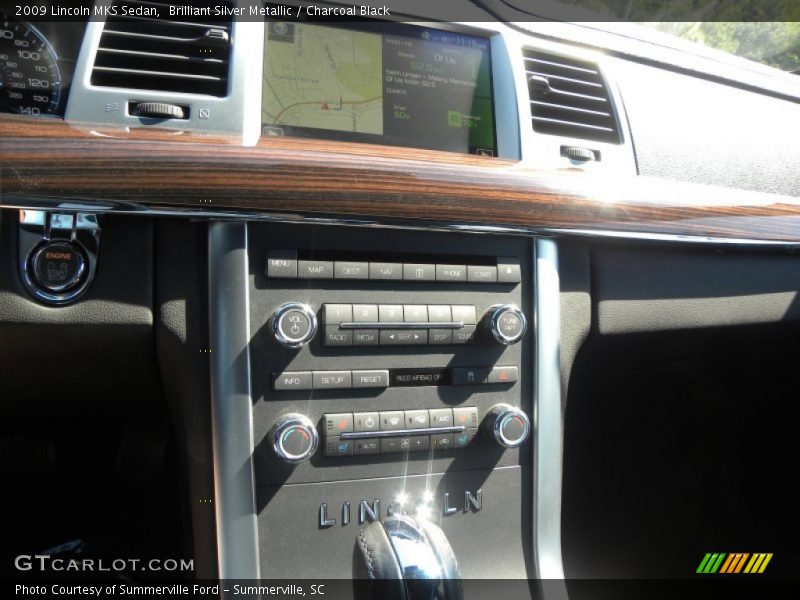 Brilliant Silver Metallic / Charcoal Black 2009 Lincoln MKS Sedan