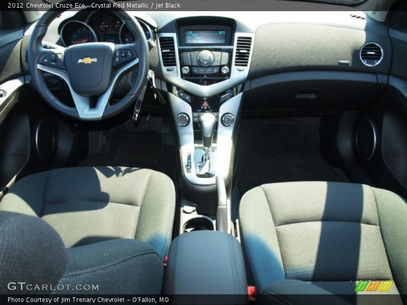 Crystal Red Metallic / Jet Black 2012 Chevrolet Cruze Eco