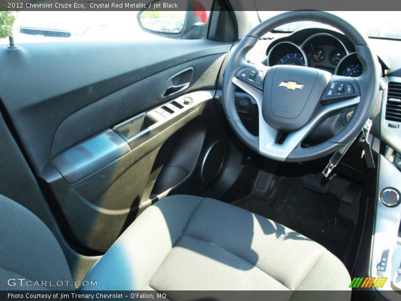 Crystal Red Metallic / Jet Black 2012 Chevrolet Cruze Eco