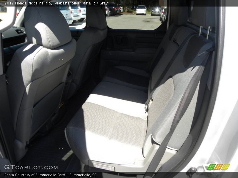 Alabaster Silver Metallic / Gray 2012 Honda Ridgeline RTS