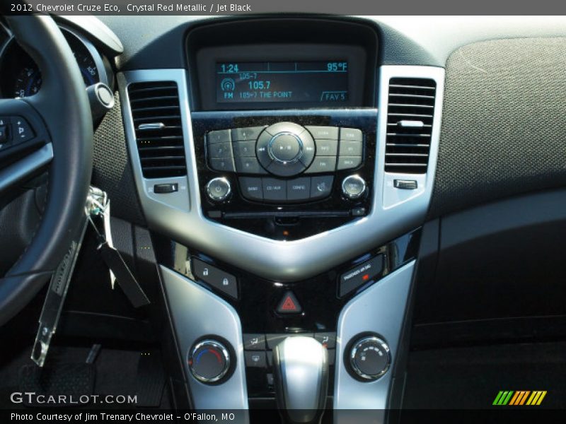 Crystal Red Metallic / Jet Black 2012 Chevrolet Cruze Eco