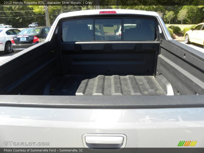 Alabaster Silver Metallic / Gray 2012 Honda Ridgeline RTS