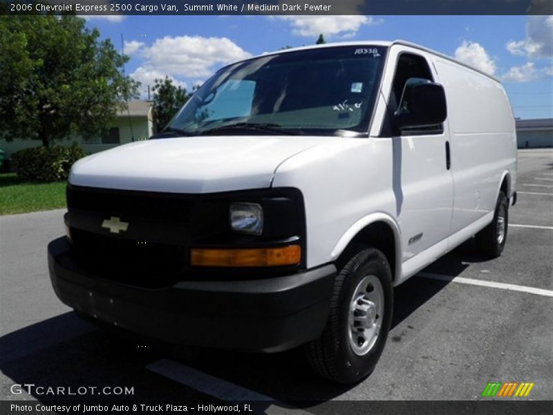 Summit White / Medium Dark Pewter 2006 Chevrolet Express 2500 Cargo Van