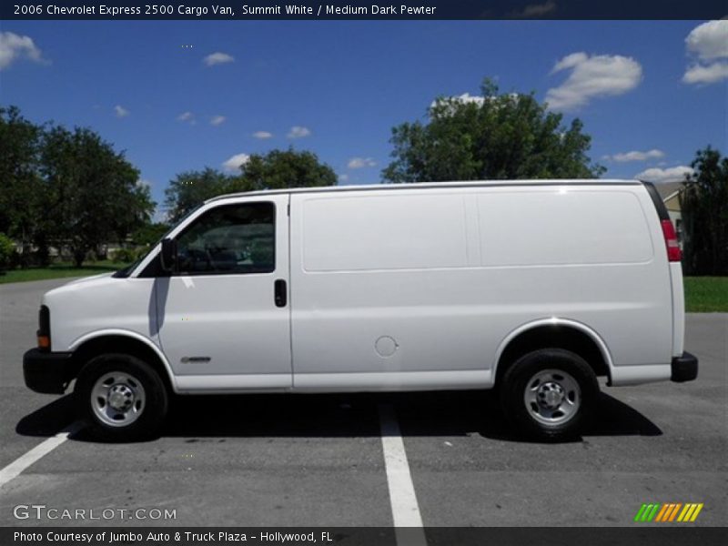 Summit White / Medium Dark Pewter 2006 Chevrolet Express 2500 Cargo Van