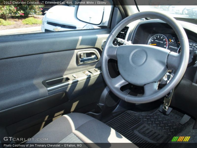 Summit White / Ebony 2012 Chevrolet Colorado LT Extended Cab 4x4