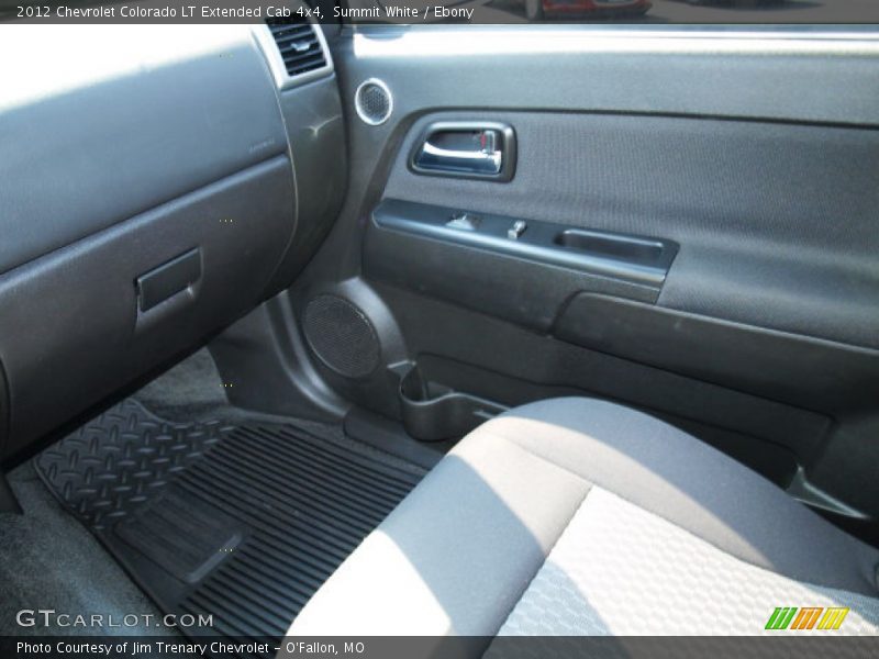 Summit White / Ebony 2012 Chevrolet Colorado LT Extended Cab 4x4