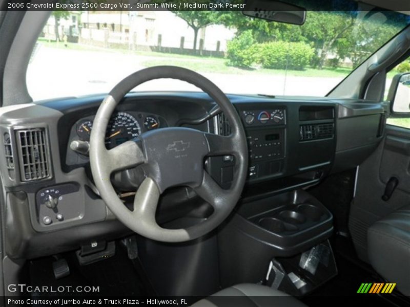 Summit White / Medium Dark Pewter 2006 Chevrolet Express 2500 Cargo Van