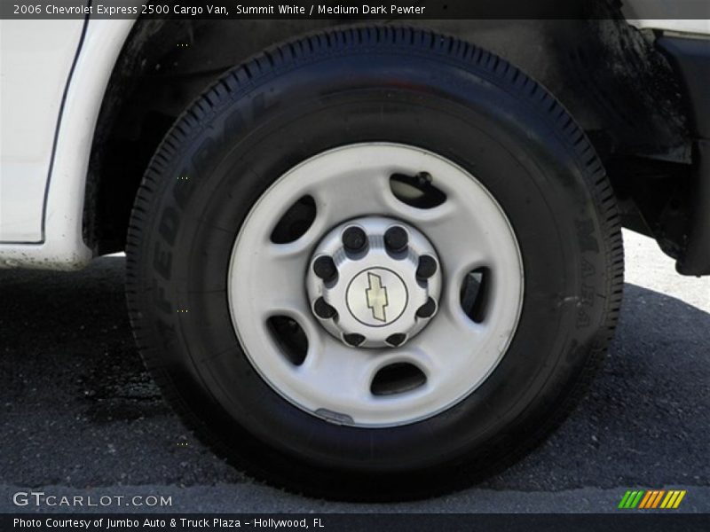 Summit White / Medium Dark Pewter 2006 Chevrolet Express 2500 Cargo Van