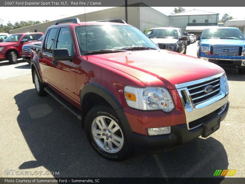 Red Fire / Camel 2007 Ford Explorer Sport Trac XLT