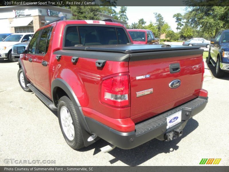Red Fire / Camel 2007 Ford Explorer Sport Trac XLT