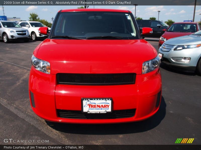 Absolutely Red / Release Series 6.0 Dark Gray/Red 2009 Scion xB Release Series 6.0