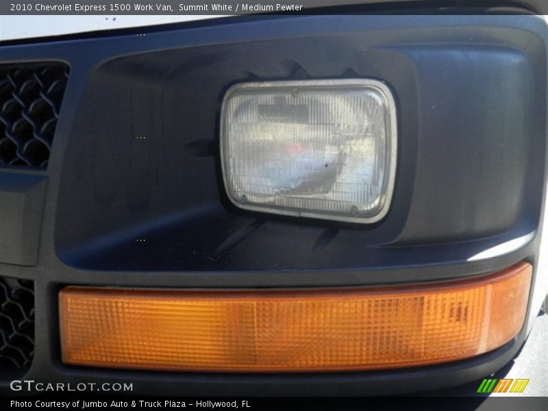 Summit White / Medium Pewter 2010 Chevrolet Express 1500 Work Van