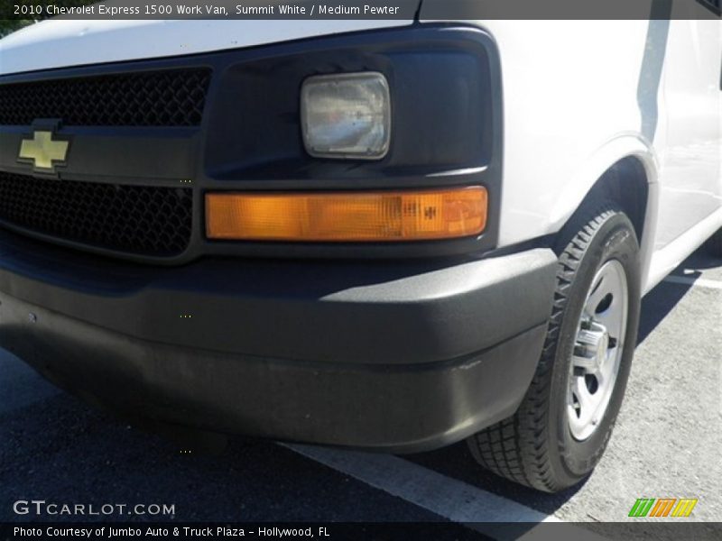 Summit White / Medium Pewter 2010 Chevrolet Express 1500 Work Van