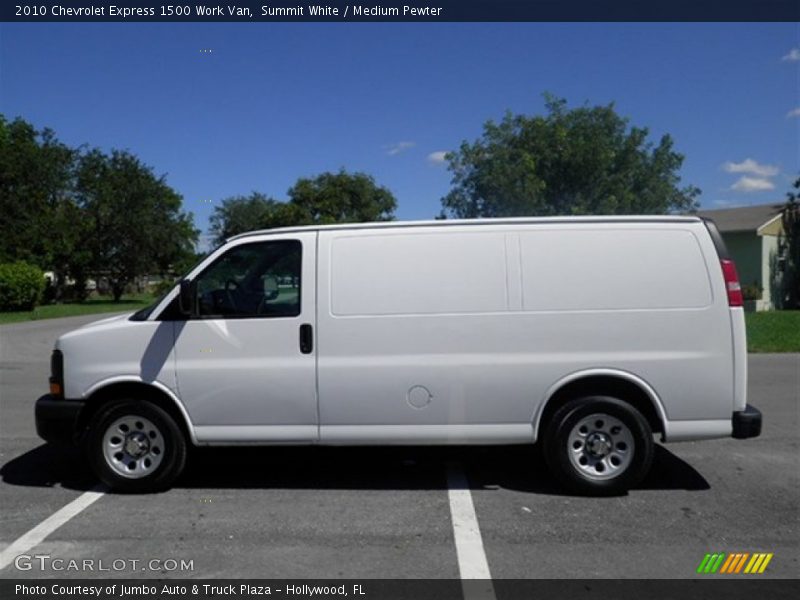Summit White / Medium Pewter 2010 Chevrolet Express 1500 Work Van