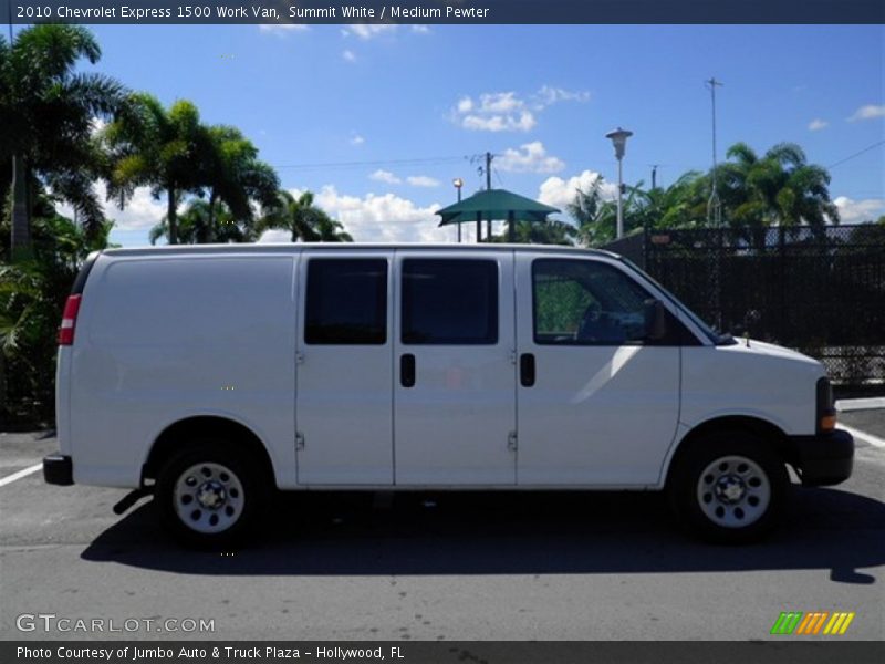 Summit White / Medium Pewter 2010 Chevrolet Express 1500 Work Van