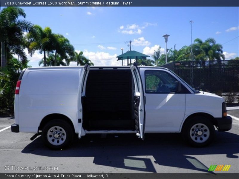 Summit White / Medium Pewter 2010 Chevrolet Express 1500 Work Van
