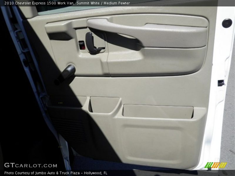 Summit White / Medium Pewter 2010 Chevrolet Express 1500 Work Van