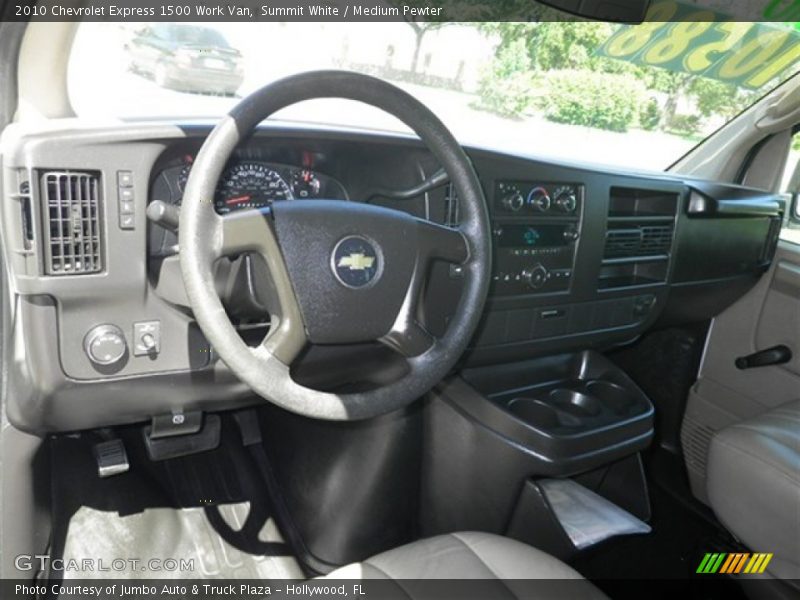 Summit White / Medium Pewter 2010 Chevrolet Express 1500 Work Van