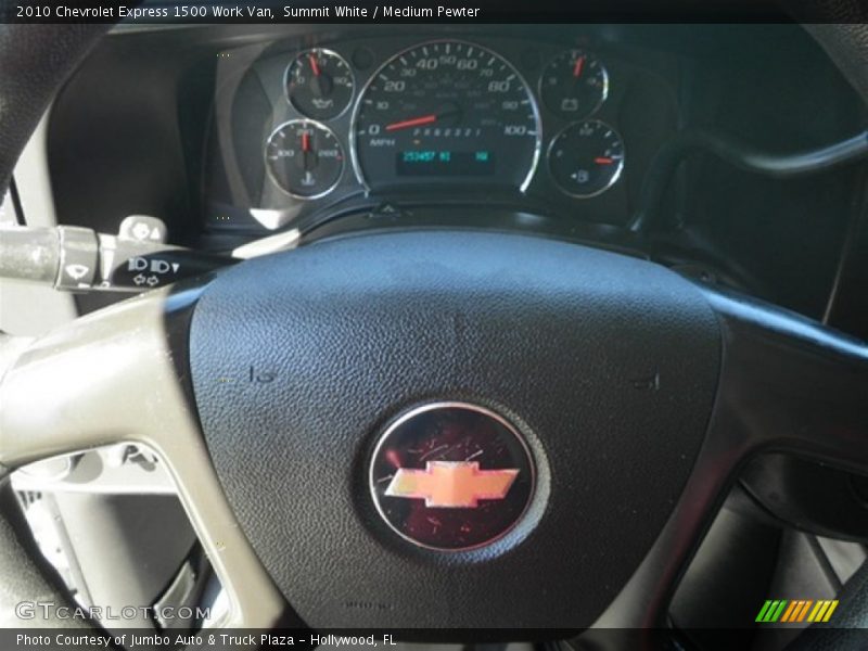 Summit White / Medium Pewter 2010 Chevrolet Express 1500 Work Van