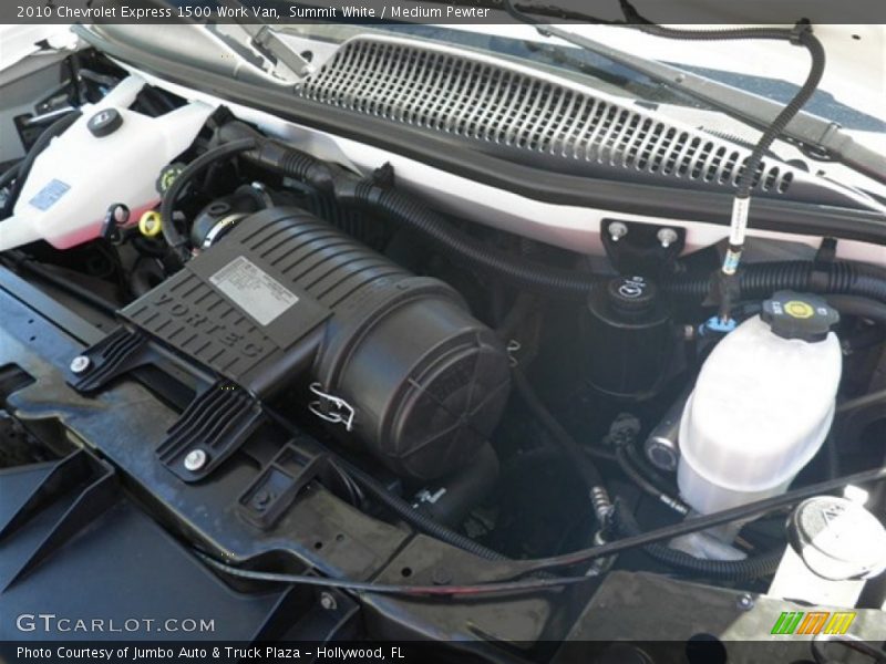 Summit White / Medium Pewter 2010 Chevrolet Express 1500 Work Van