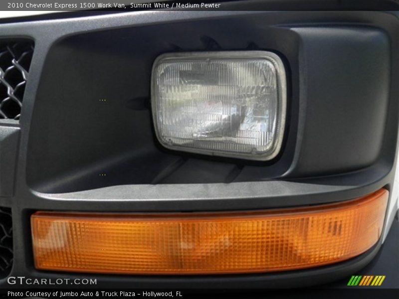 Summit White / Medium Pewter 2010 Chevrolet Express 1500 Work Van