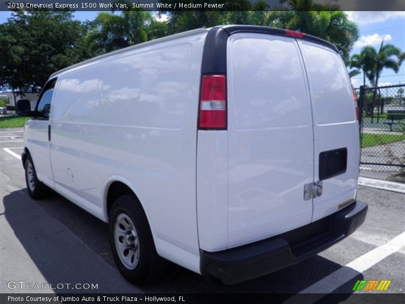 Summit White / Medium Pewter 2010 Chevrolet Express 1500 Work Van