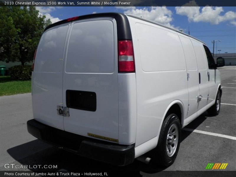 Summit White / Medium Pewter 2010 Chevrolet Express 1500 Work Van