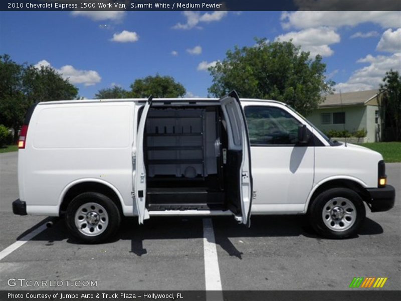 Summit White / Medium Pewter 2010 Chevrolet Express 1500 Work Van