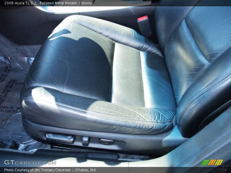 Polished Metal Metallic / Ebony 2008 Acura TL 3.2
