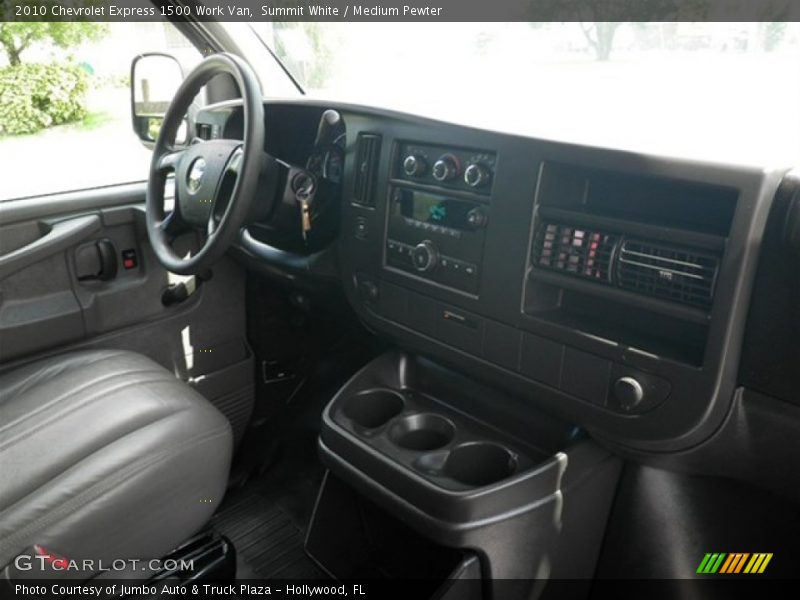 Summit White / Medium Pewter 2010 Chevrolet Express 1500 Work Van