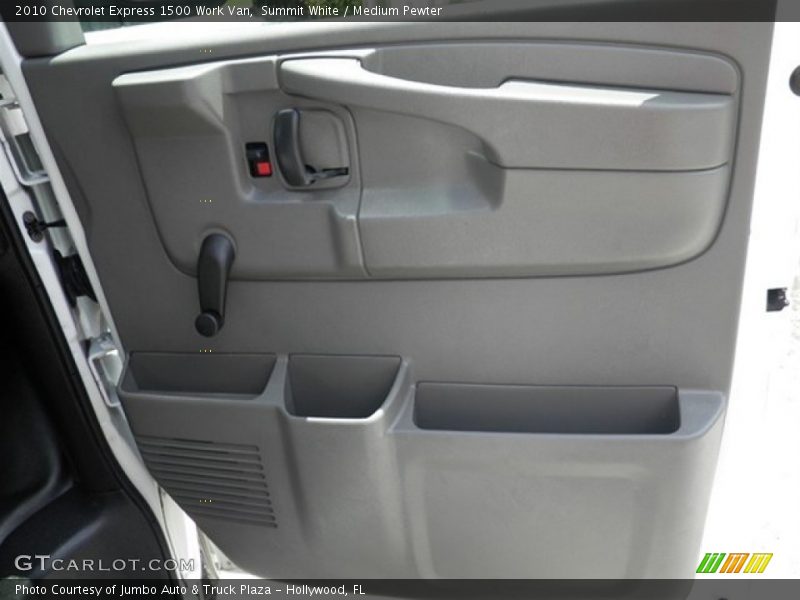 Summit White / Medium Pewter 2010 Chevrolet Express 1500 Work Van