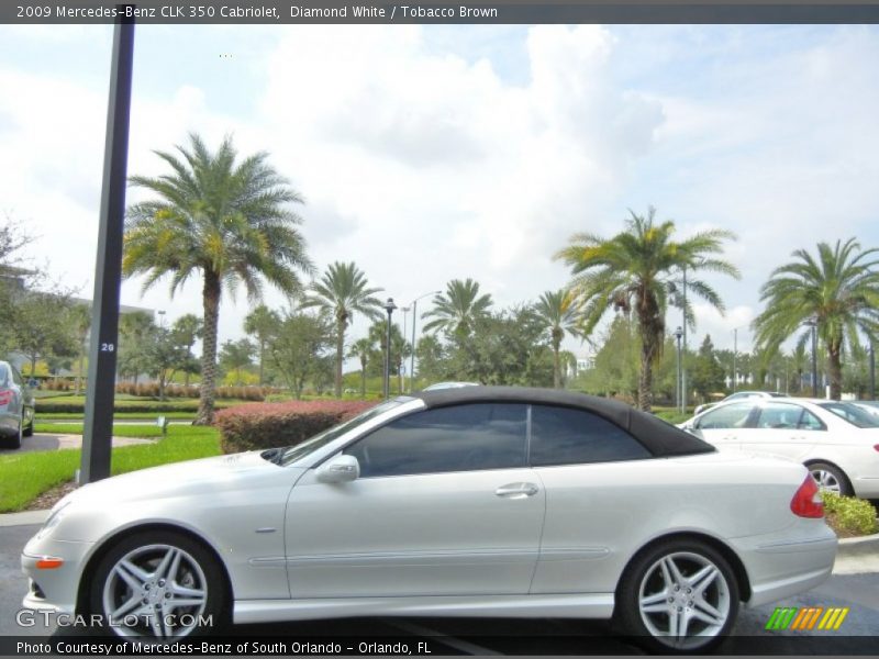  2009 CLK 350 Cabriolet Diamond White