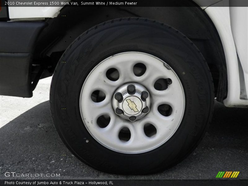 Summit White / Medium Pewter 2010 Chevrolet Express 1500 Work Van
