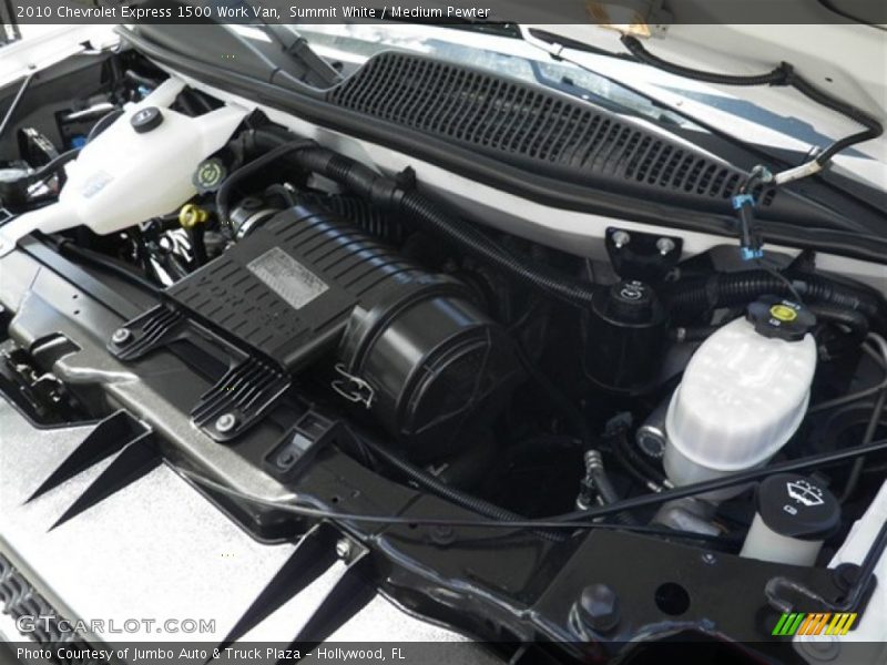 Summit White / Medium Pewter 2010 Chevrolet Express 1500 Work Van