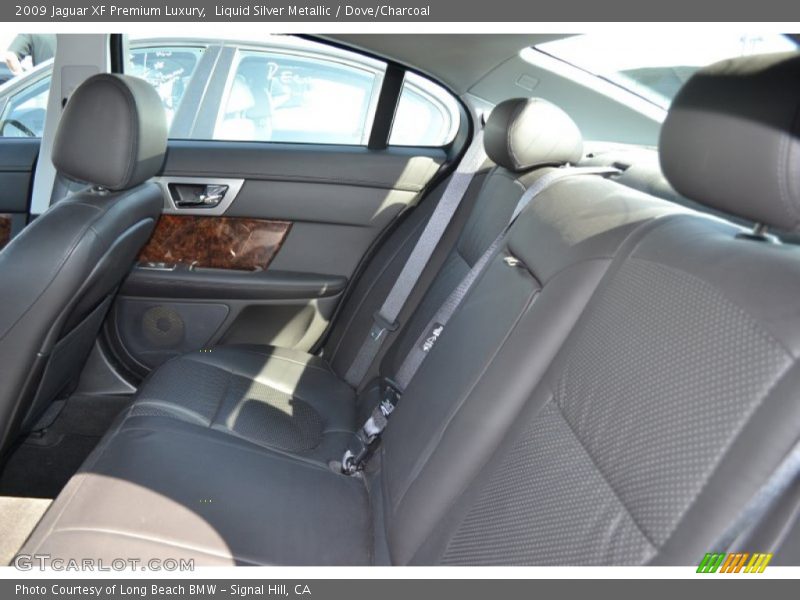 Liquid Silver Metallic / Dove/Charcoal 2009 Jaguar XF Premium Luxury