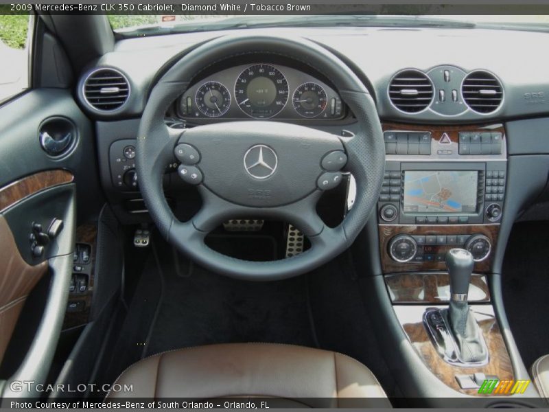 Dashboard of 2009 CLK 350 Cabriolet