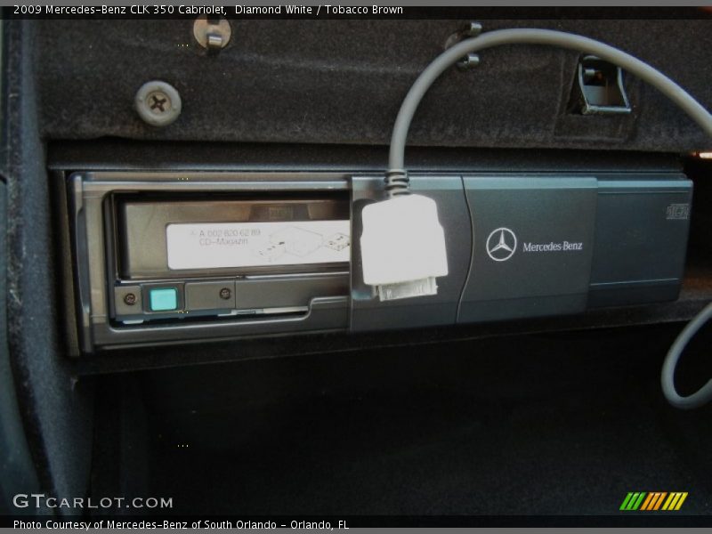 Audio System of 2009 CLK 350 Cabriolet