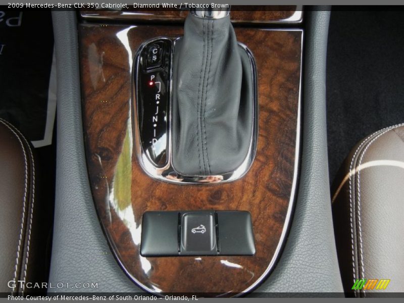  2009 CLK 350 Cabriolet 7 Speed Automatic Shifter