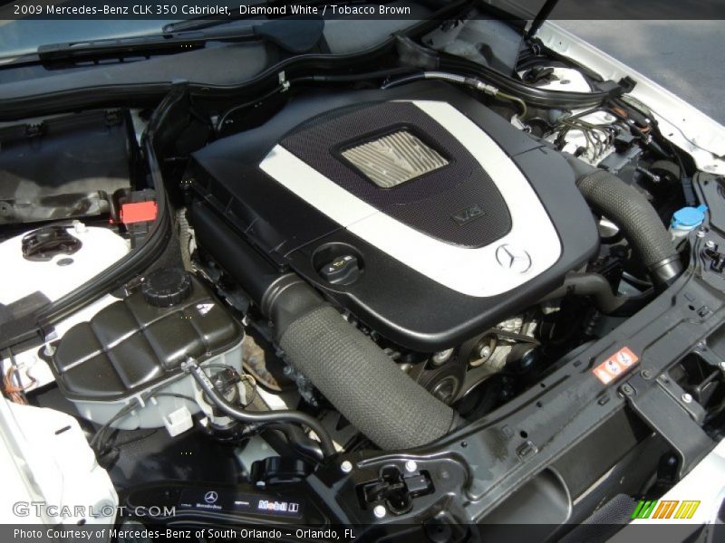  2009 CLK 350 Cabriolet Engine - 3.5 Liter DOHC 24-Valve VVT V6