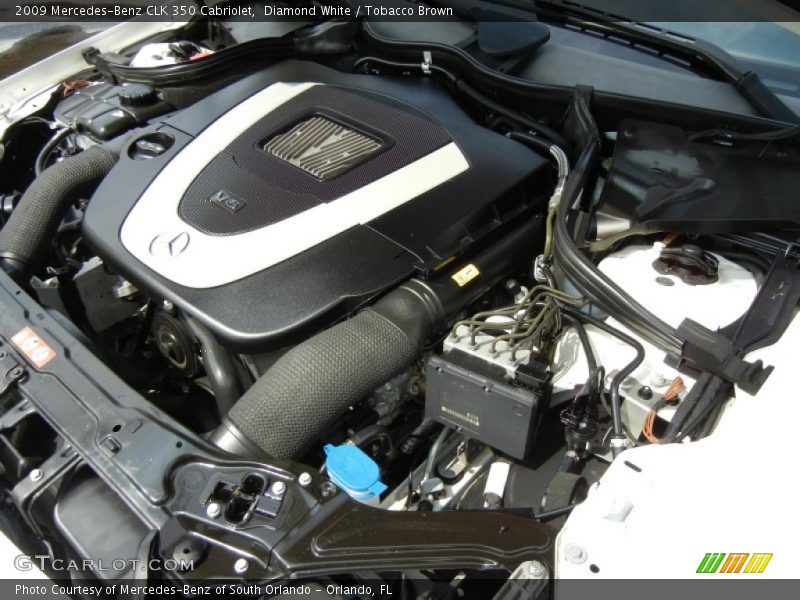  2009 CLK 350 Cabriolet Engine - 3.5 Liter DOHC 24-Valve VVT V6