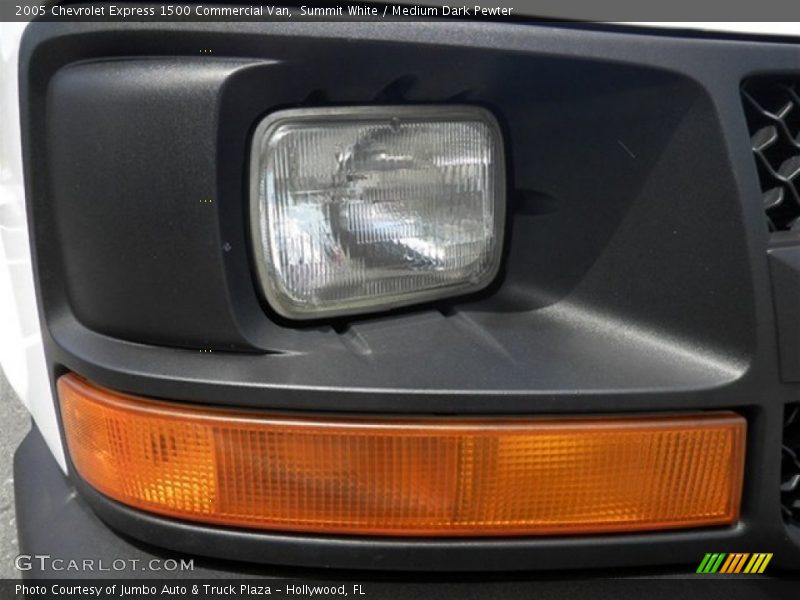Summit White / Medium Dark Pewter 2005 Chevrolet Express 1500 Commercial Van