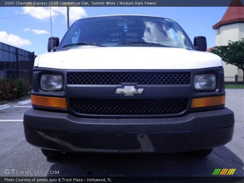 Summit White / Medium Dark Pewter 2005 Chevrolet Express 1500 Commercial Van