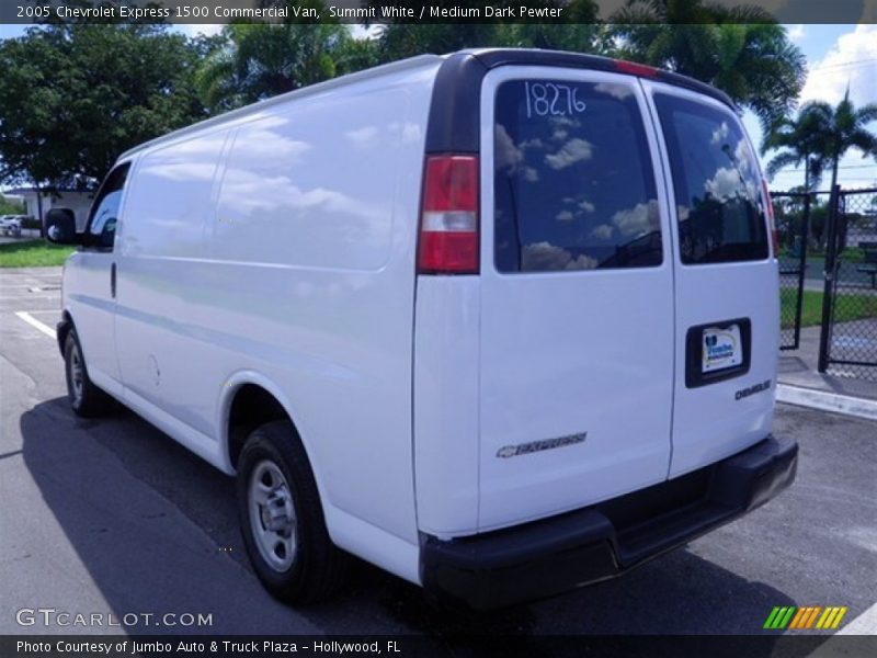 Summit White / Medium Dark Pewter 2005 Chevrolet Express 1500 Commercial Van