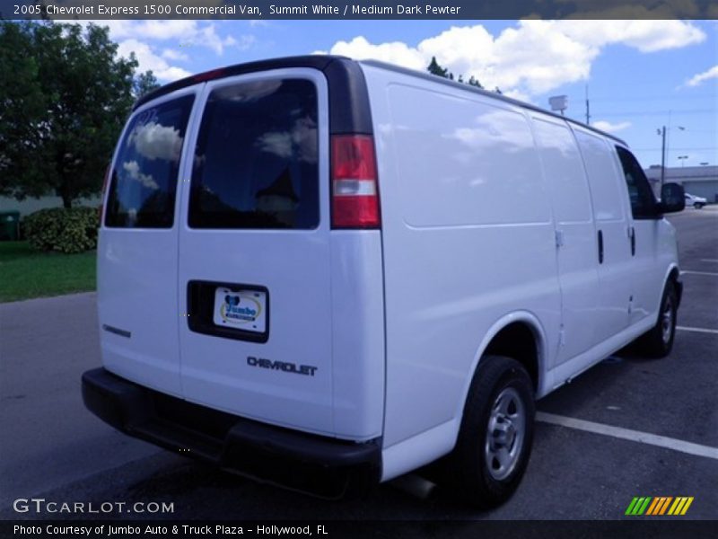 Summit White / Medium Dark Pewter 2005 Chevrolet Express 1500 Commercial Van