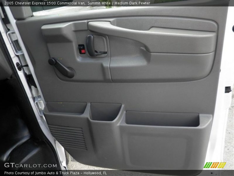 Summit White / Medium Dark Pewter 2005 Chevrolet Express 1500 Commercial Van