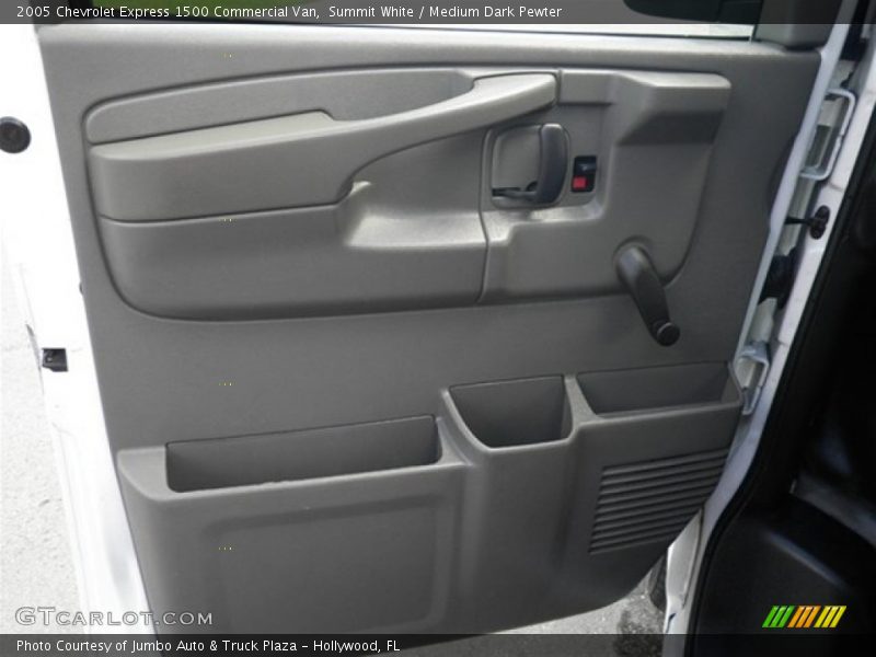 Summit White / Medium Dark Pewter 2005 Chevrolet Express 1500 Commercial Van